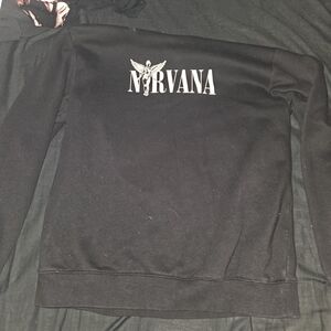 NIRVANA Black Sweatshirt